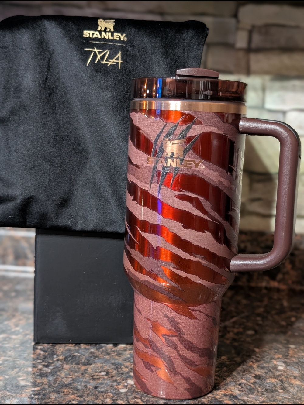 Stanley Tyla Metallic Copper Tiger-Stripe Cup